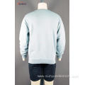 Men's crew neck sweatshirt without hood